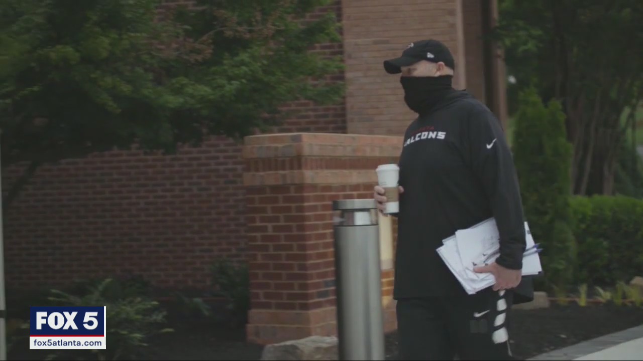 Health and safety protocols, COVID-19 tests underway as Falcons vets report