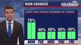 Tampa weather | Lower rain chances this week
