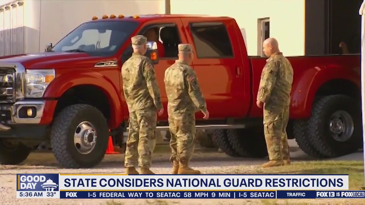 WA state considers National  Guard restrictions