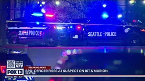 Man shot, killed after ramming Seattle federal building, police say