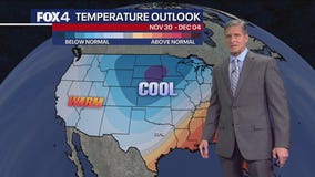 Dallas weather: Nov. 24 overnight forecast