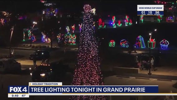 Grand Prairie hosts tree lighting ceremony