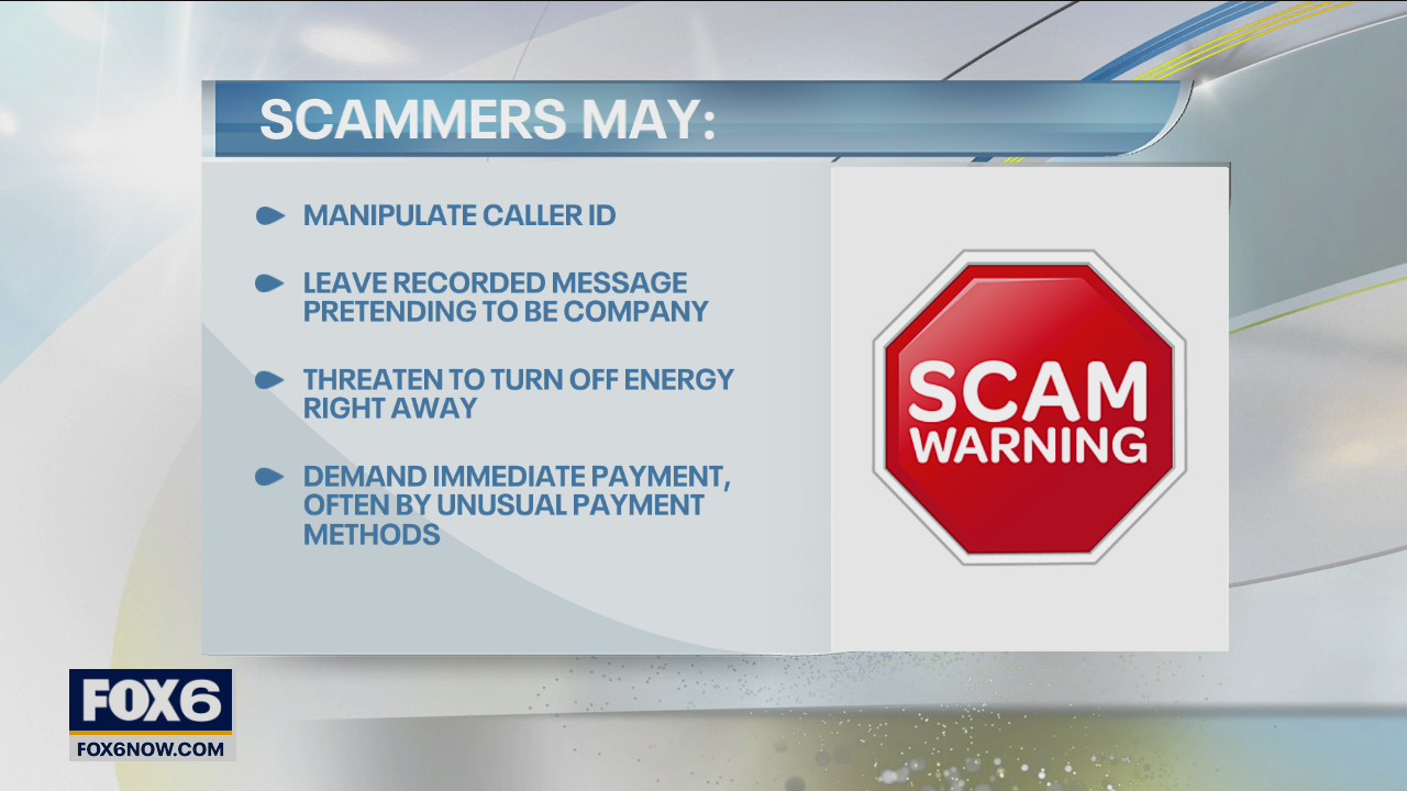 We Energies warns of possible utility scams