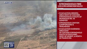 Stronghold Fire grows near Willcox