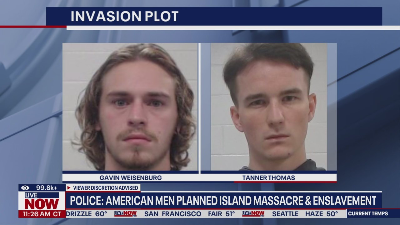 Police: Men planned island massacre & enslavement