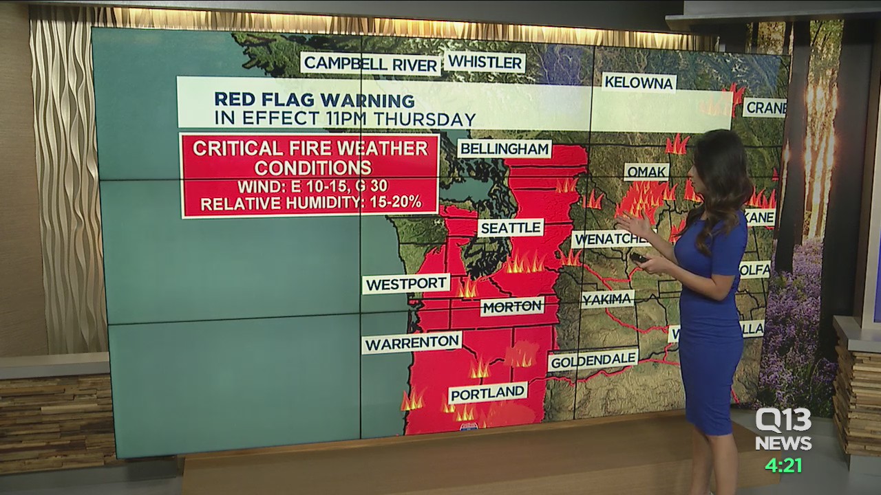 Grace's Wednesday evening weather forecast
