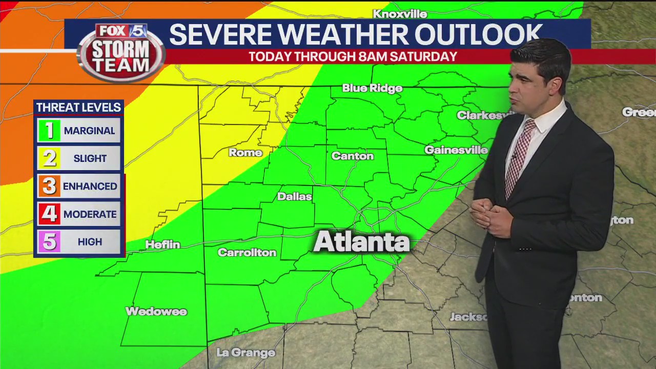 Georgia severe storm threat | FOX 5 Atlanta