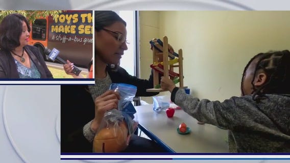 1st annual 'Toys That Make Sense' Stuff-A-Bus giveaway