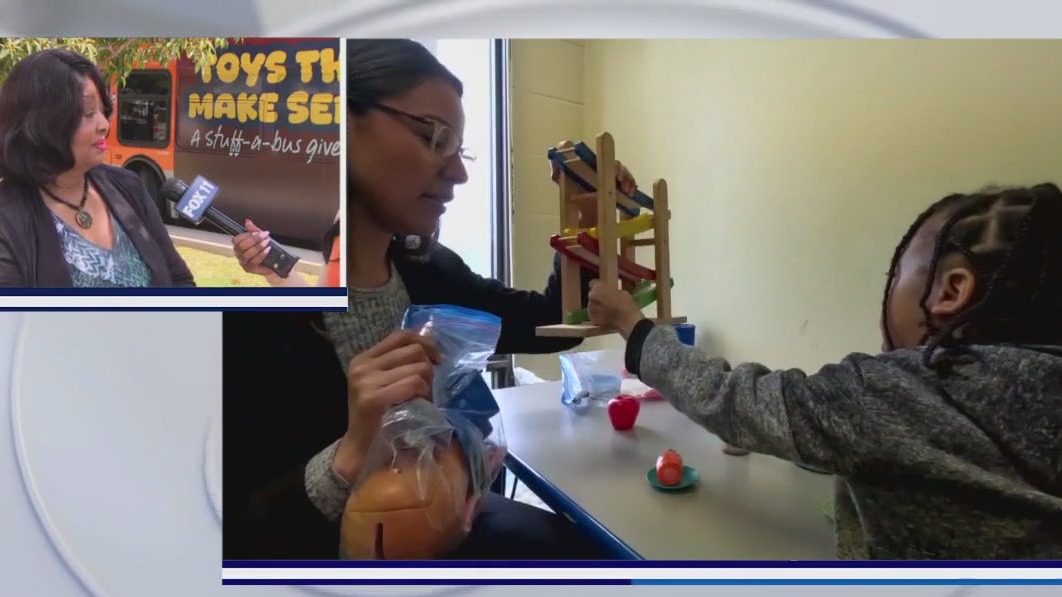 1st annual 'Toys That Make Sense' Stuff-A-Bus giveaway