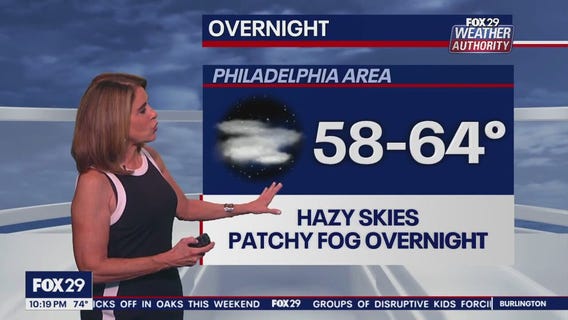 Weather Authority: 10 p.m. Wednesday forecast
