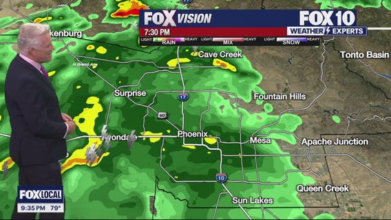 9 p.m. Weather Forecast - 8/25/25