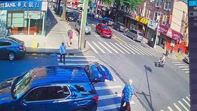 90-year-old man fatally struck by moped in Brooklyn: Surveillance video
