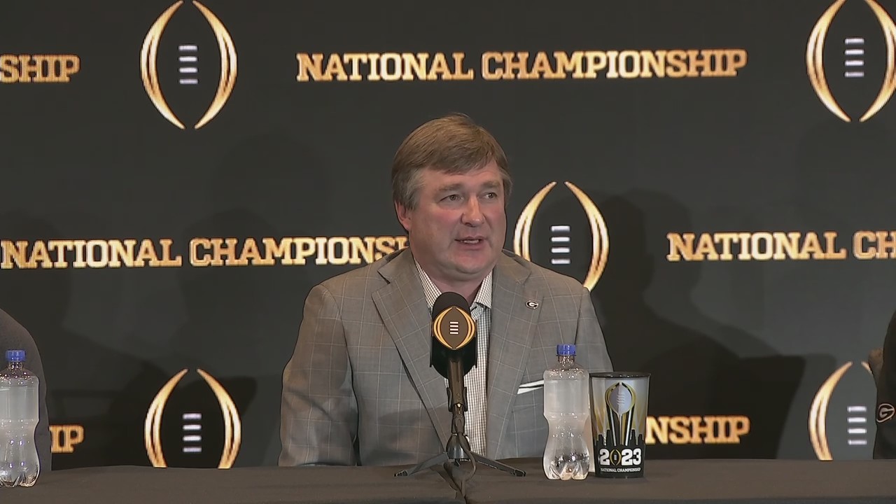 UGA Football National Championship victory press conference