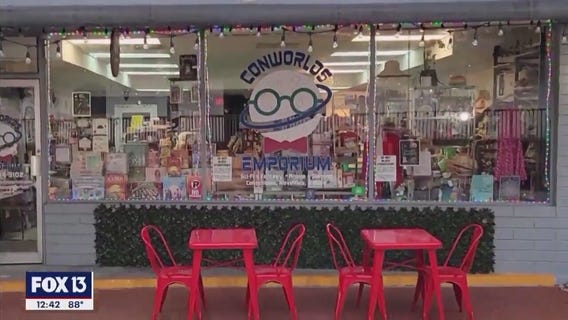 A pop culture and game emporium in downtown Tarpon Springs