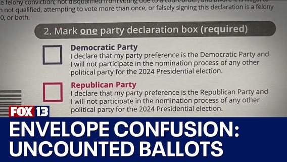 Envelope confusion leads to uncounted ballots