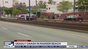 Deadly crash in Seattle's Rainier Beach