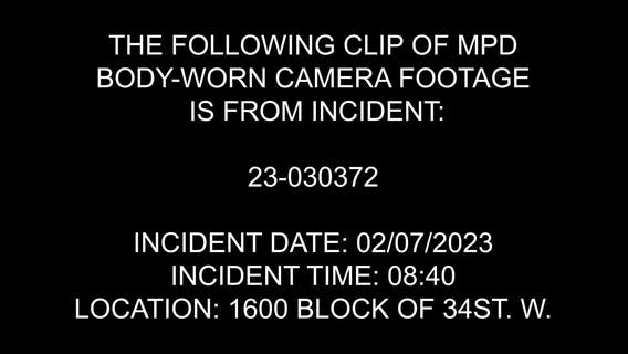 MPD bodycam footage from Bde Maka Ska home fire