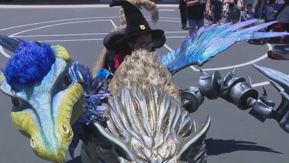 Girl bound to wheelchair gets 'magical' surprise