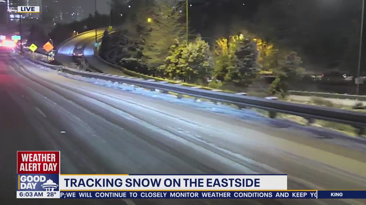 Tracking snow in western Washington