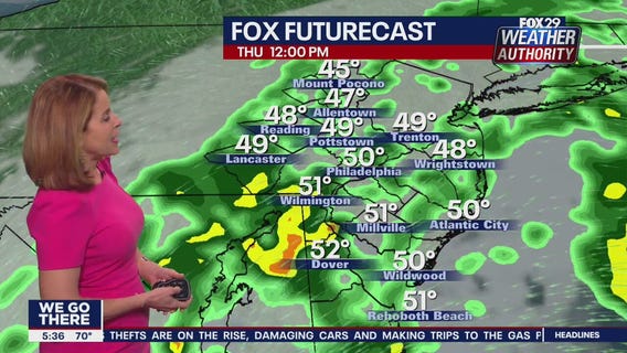 Weather Authority: Wednesday, 5 p.m. update