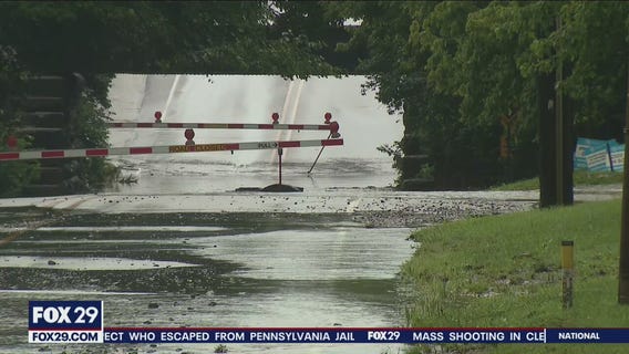 Montgomery County flash flooding submerges cars, closes roads