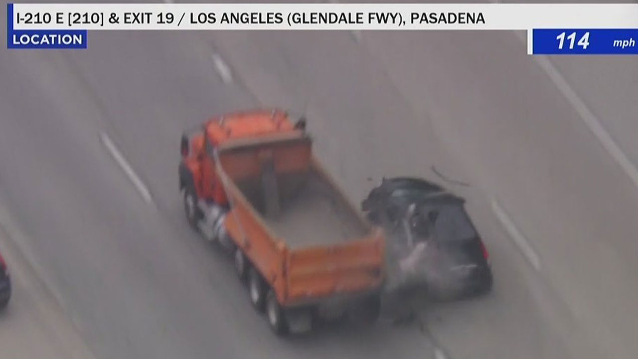 Pursuit of SUV ends in violent crash