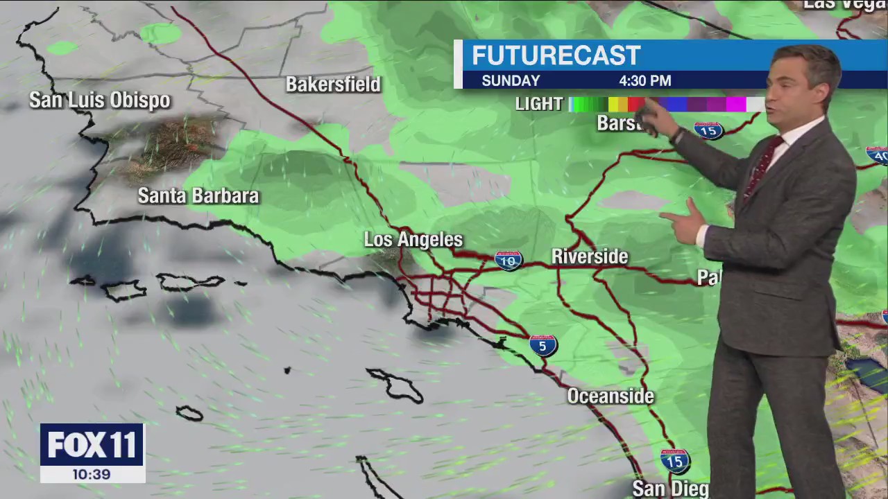 Weather forecast for Saturday, June 10