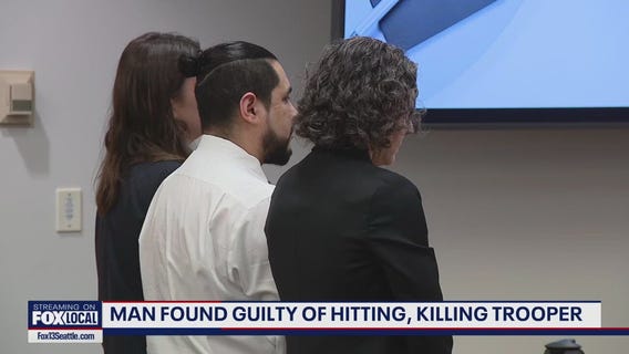 Man found guilty of hitting, killing WA State Patrol trooper