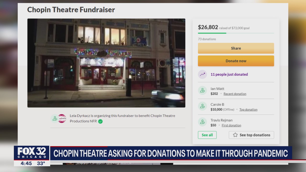 Chopin Theatre asking for donations to make it through pandemic