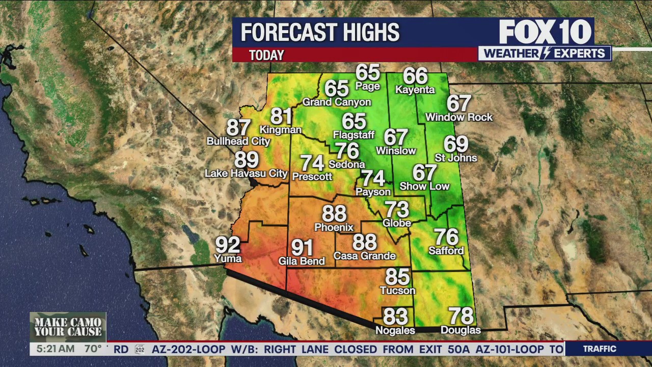 Morning Weather Forecast - 11/10/25