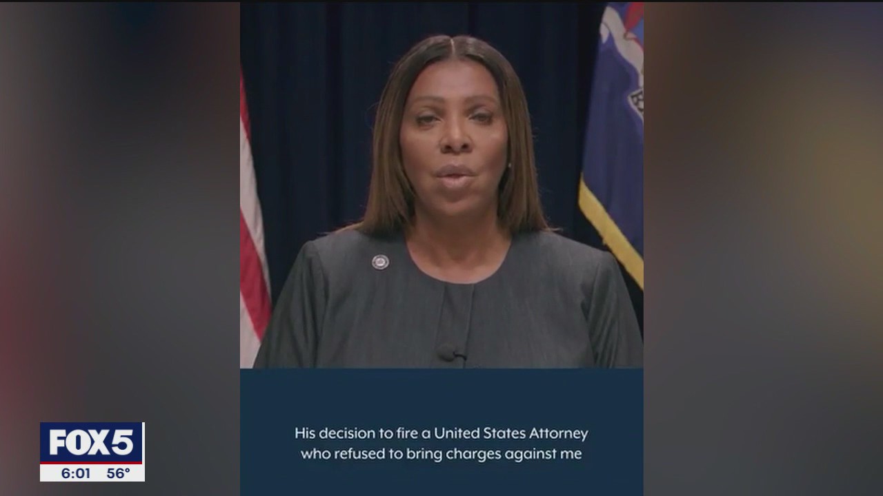 AG Letitia James responds to indictment