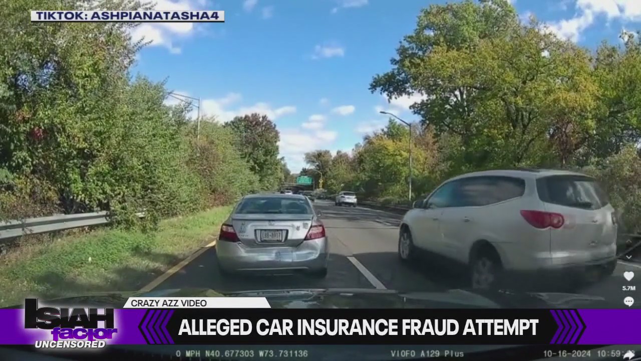 Crazy Azz Video: Driver?s dash cam captures crash, alleged insurance scam attempt