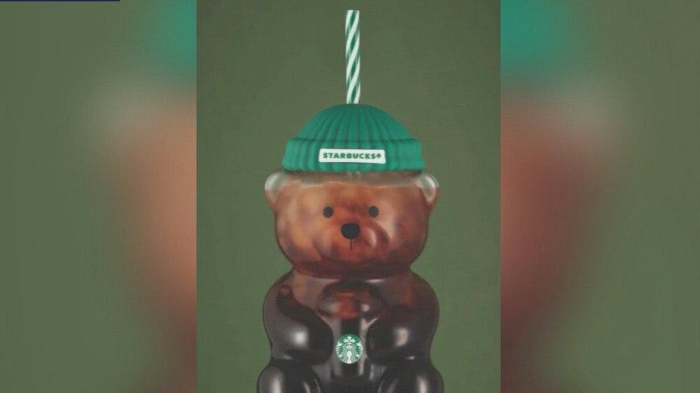Starbucks 'Bearista' cup is back with a twist