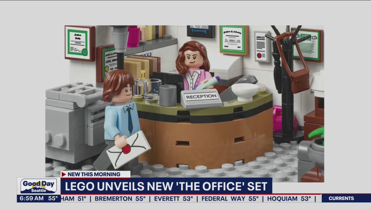Lego unveils their new "The Office" set