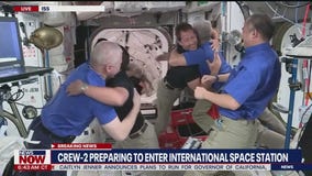 Welcome aboard! Crew-2 astronauts arrive at the International Space Station