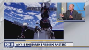 Why is the earth spinning faster?