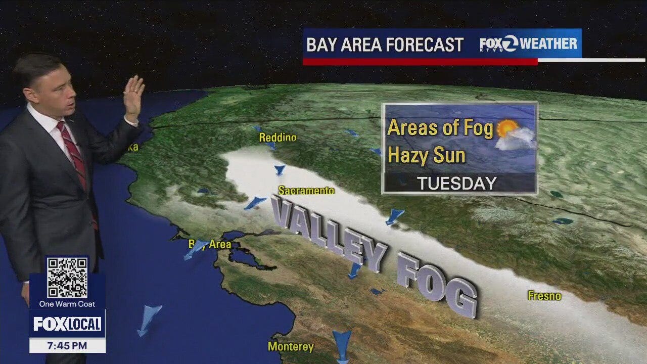 Fog resurfaces Tuesday morning