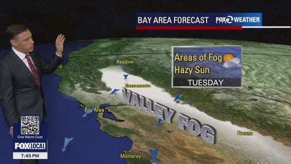 Fog resurfaces Tuesday morning