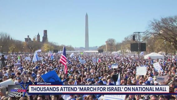 'March for Israel' brings thousands to the National Mall in DC