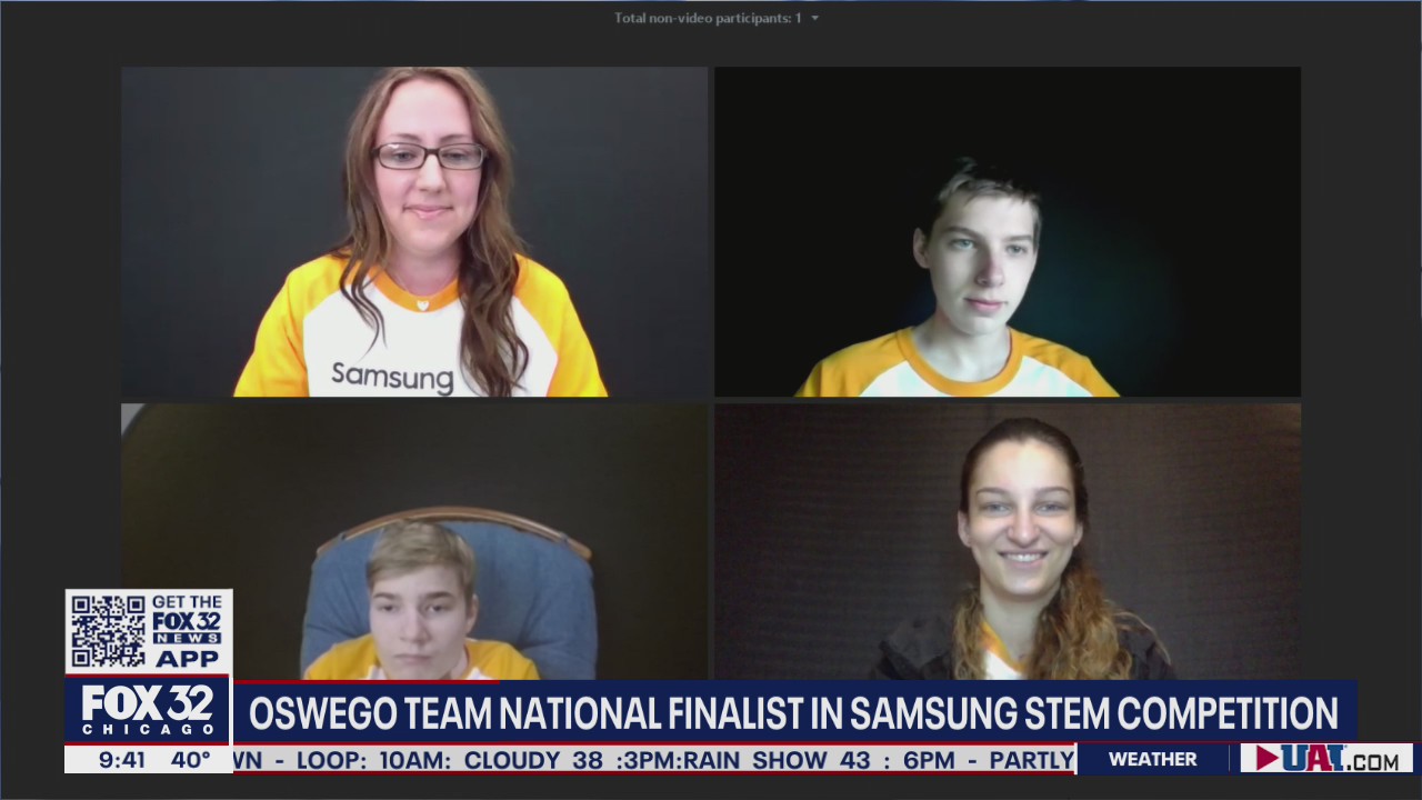 Oswego East HS freshmen dazzle in Samsung STEM competition