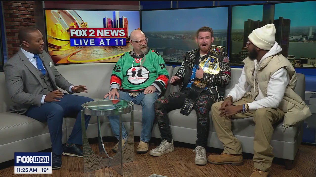 Fox 2's Brandon Hudson challenges Hendrix, Keith for championship at Superior Championship Wrestling's biggest fundraiser, Wintermania IV