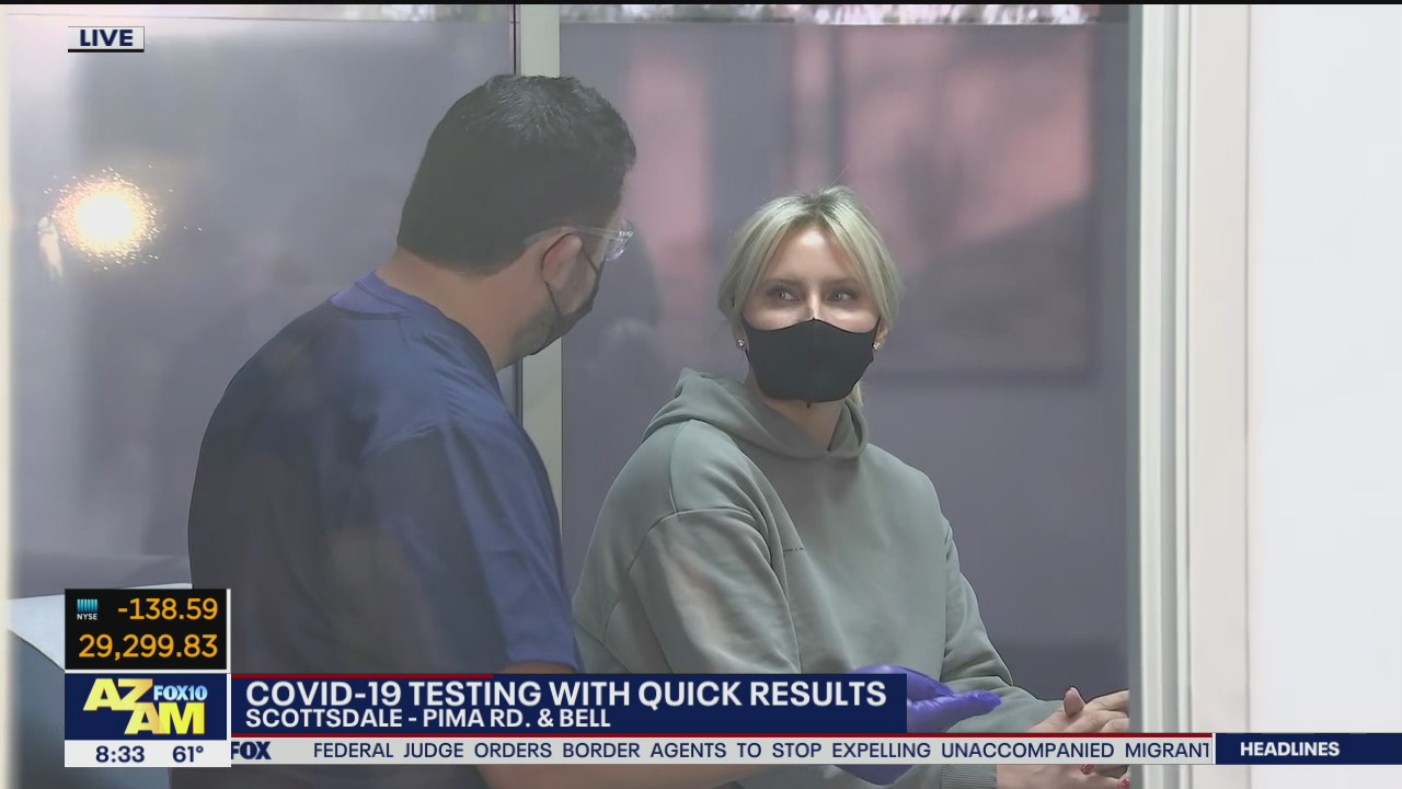 Scottsdale clinic offers rapid COVID-19 testing