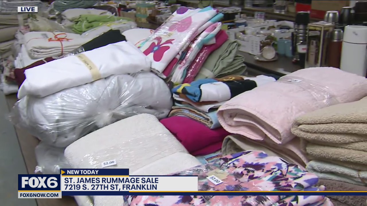 St. James Rummage Sale ready for you