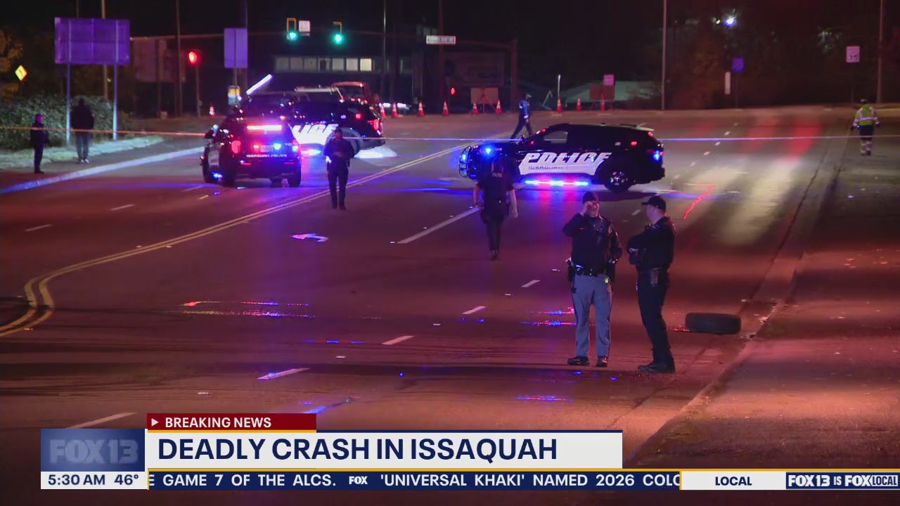 Police investigate deadly crash in Issaquah, WA | FOX 13 Seattle