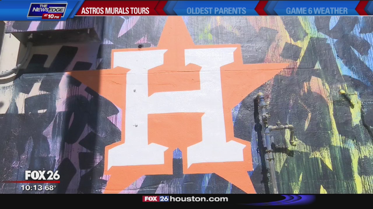 Astros Art: List of Astros murals created around Houston area