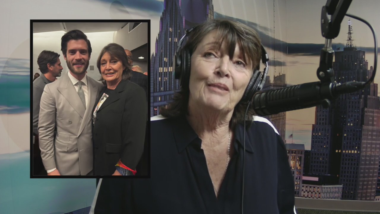 Jay Towers and Sarah Douglas