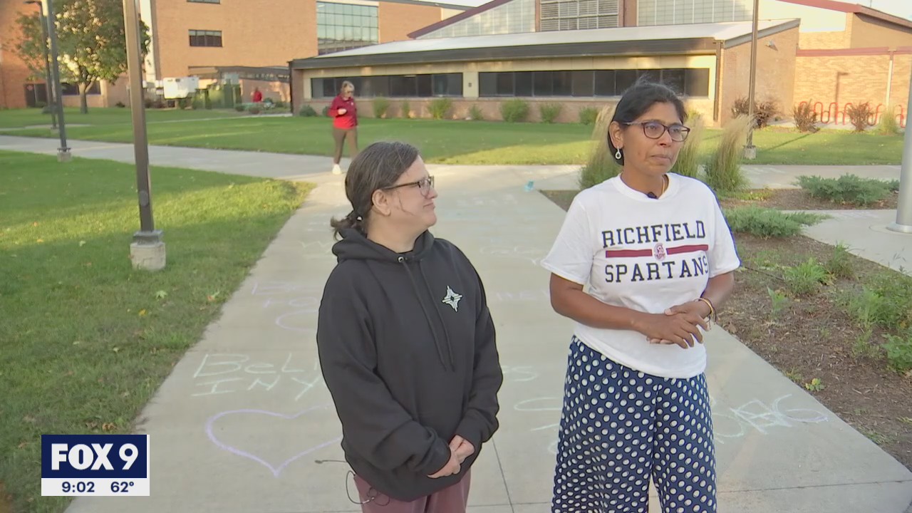 Richfield parents share messages of support for students after shooting at football game