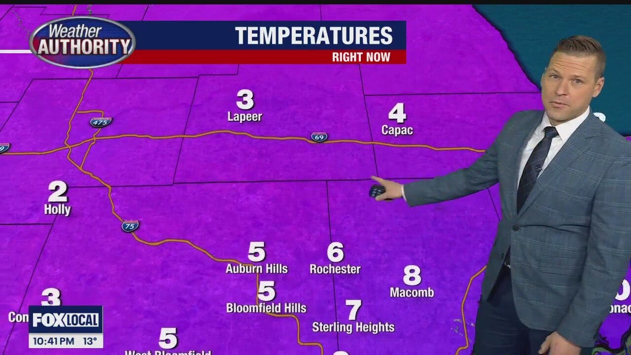 Dangerously cold temperatures affected us tonight