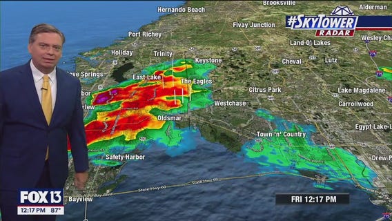 Tampa Weather | Inland storms likely