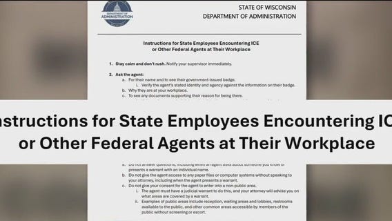 Working with ICE agents in Wisconsin